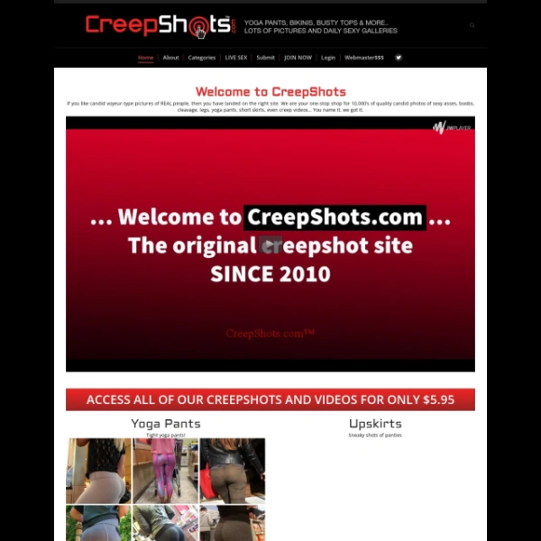 CreepShots on freeporned.com