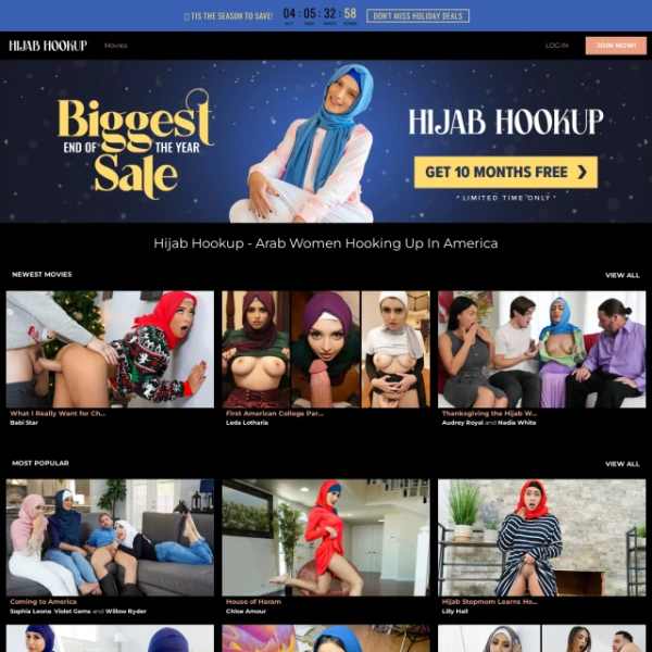 Hijab Hookup on freeporned.com