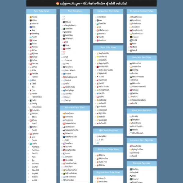 Safe Porn Sites on freeporned.com