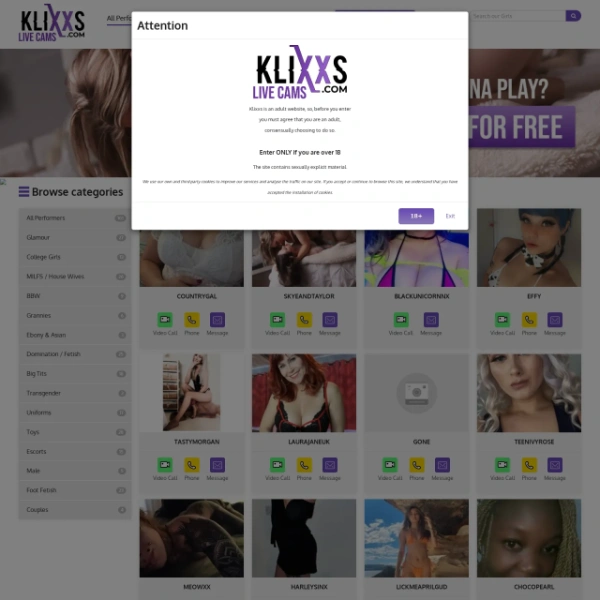 Klixxs on freeporned.com