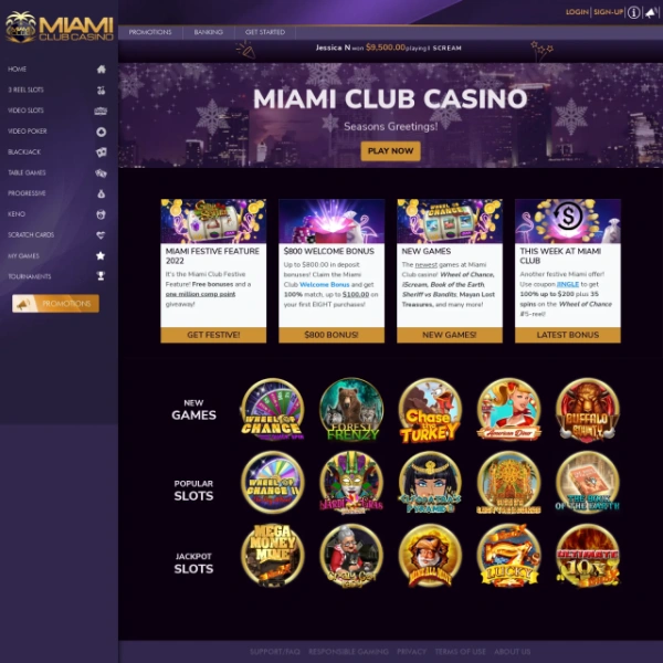 Miami Club Casino on freeporned.com