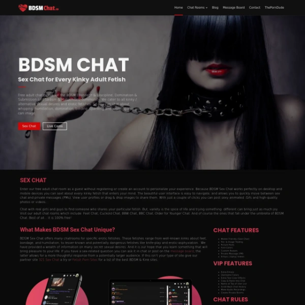 BDSM Chat on freeporned.com
