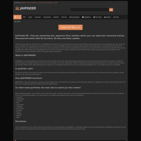 JavFinder on freeporned.com