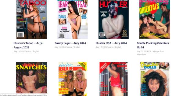 Adult Magazines Download on freeporned.com